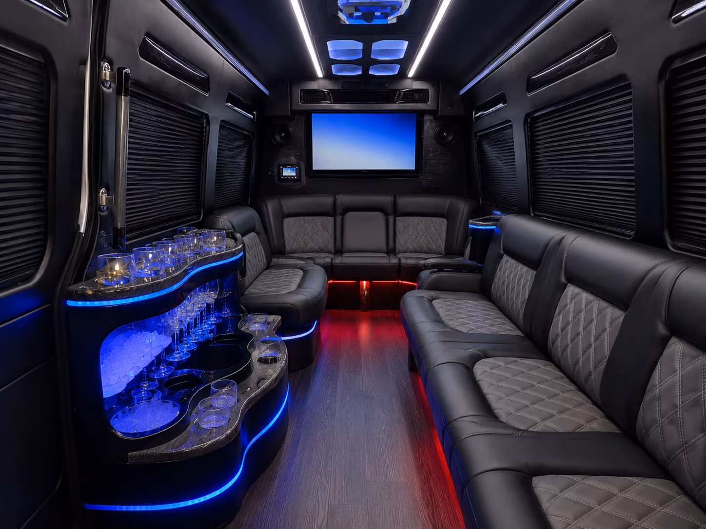 corporate shuttle buses for warner robins business travel