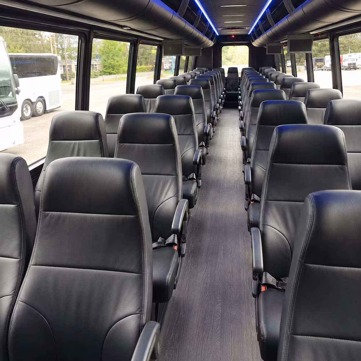 rehearsal dinner and multi stop wedding weekend bus rentals