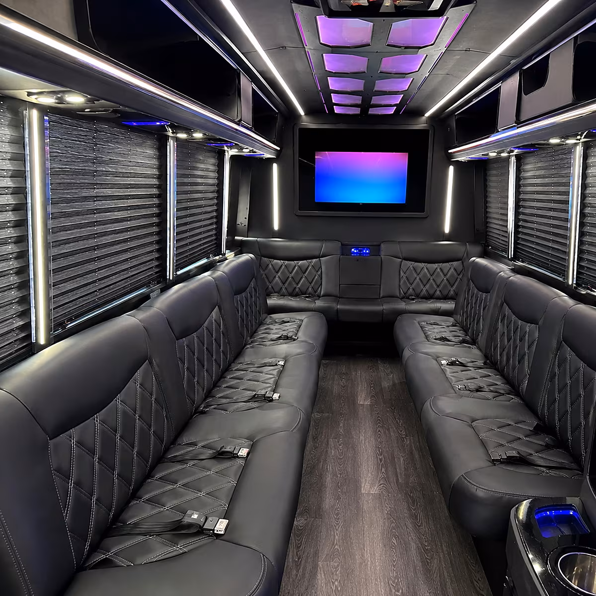 warner robins holiday party bus rental
