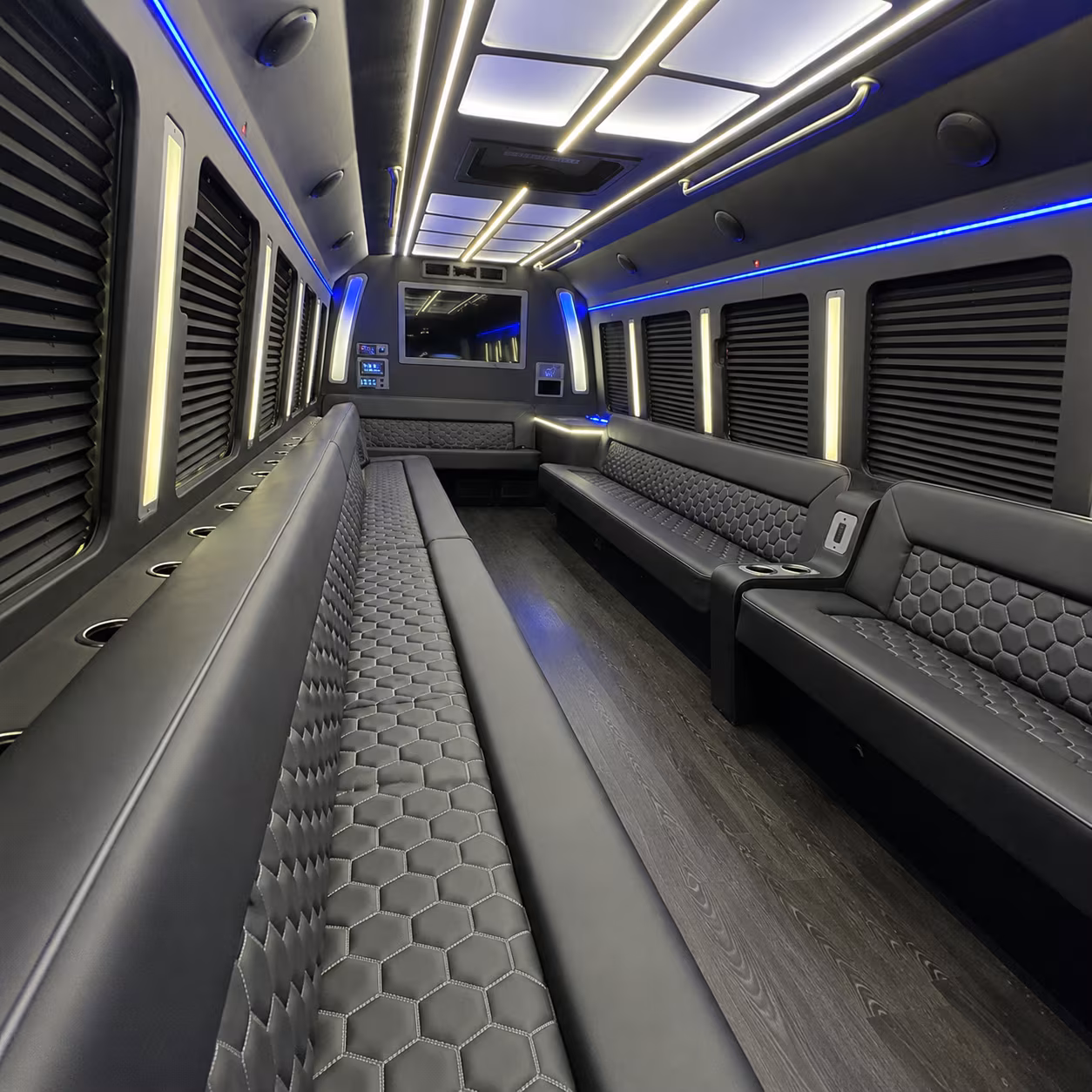 warner robins party bus rentals inside