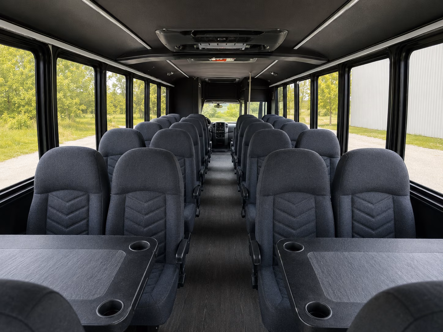 warner robins religious group transportation onboard seating