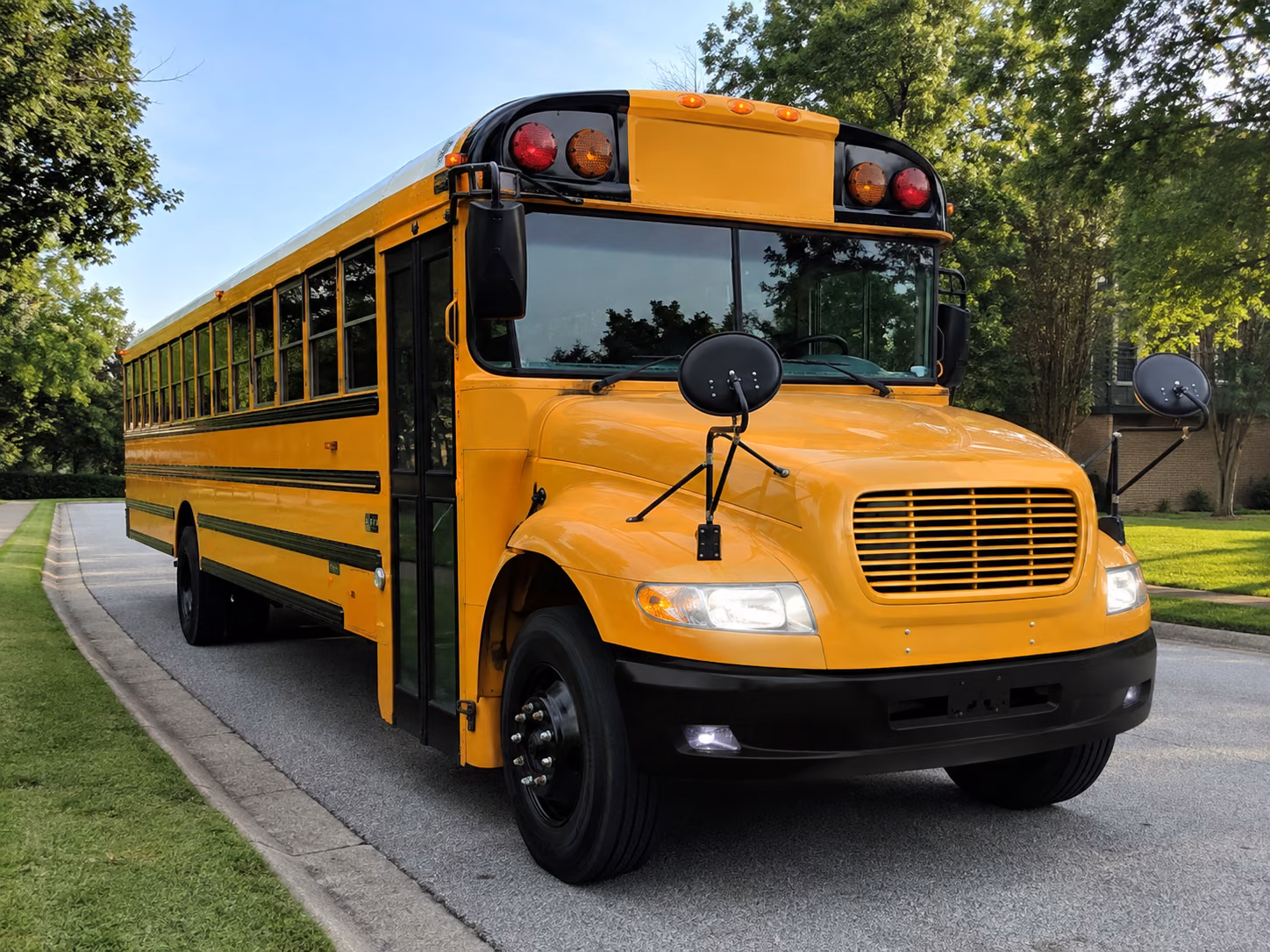 warner robins school bus