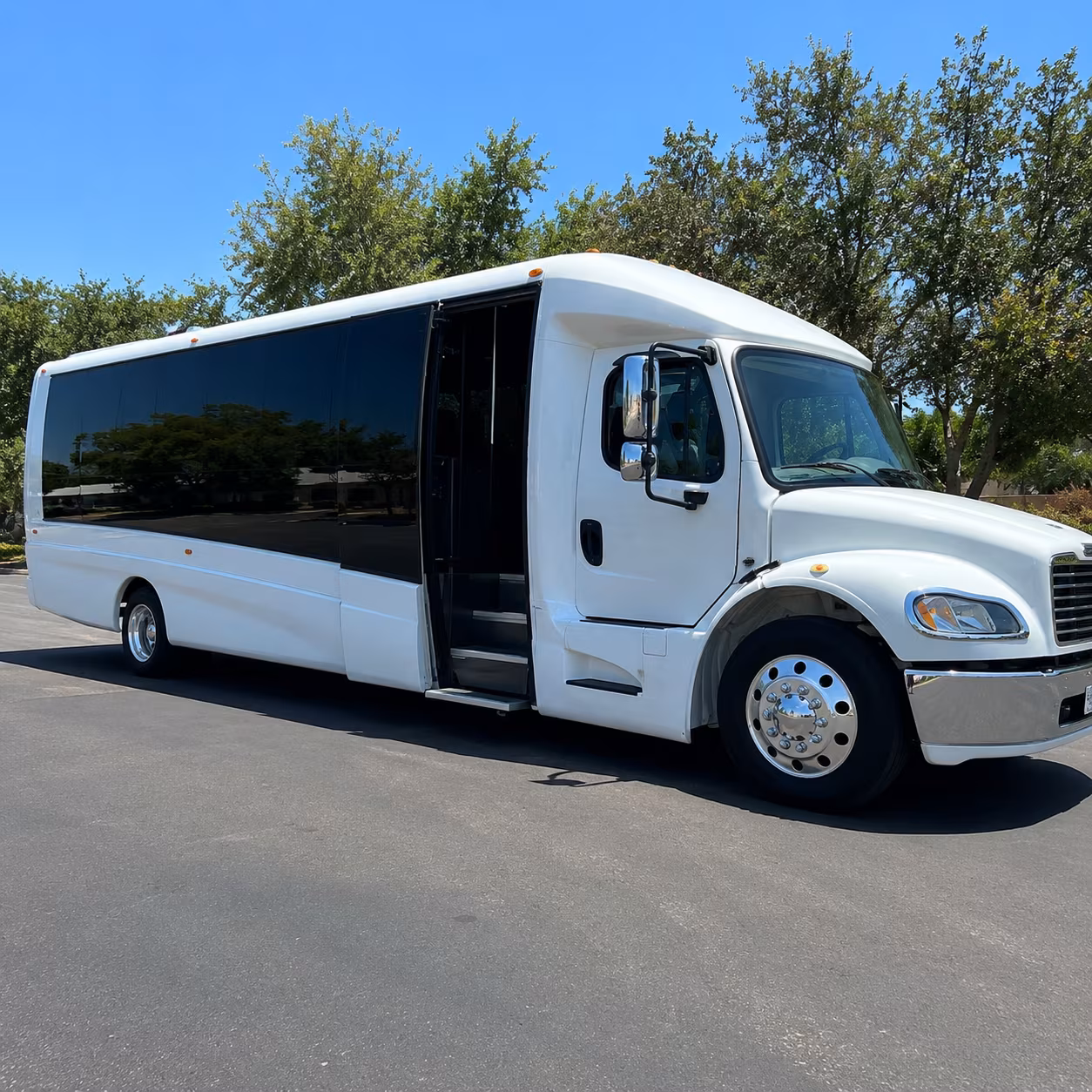 warner robins school event transportation onboard seating